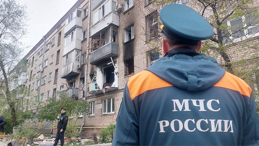 В Волгограде произошел взрыв в жилом доме на улице Титова